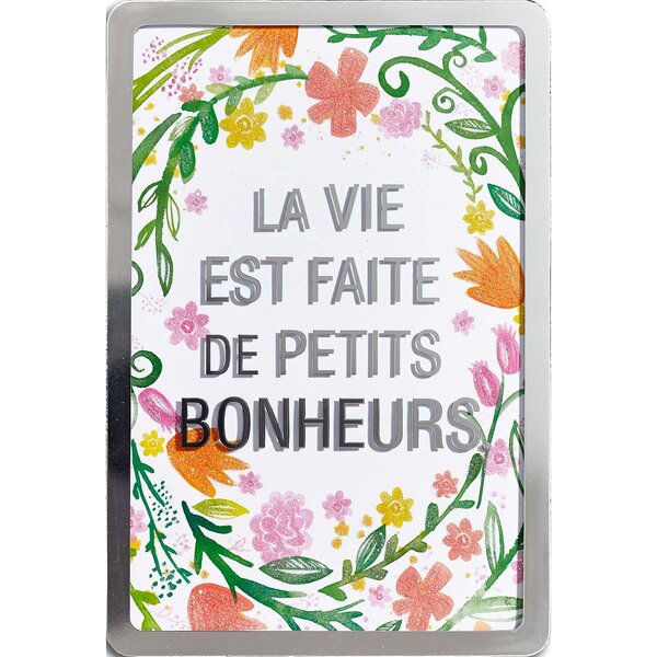 Carte De Voeux Signature - Petits Bonheurs - Draeger paris