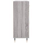 vidaXL Buffet sonoma gris 69 5x34x90 cm bois d'ingénierie