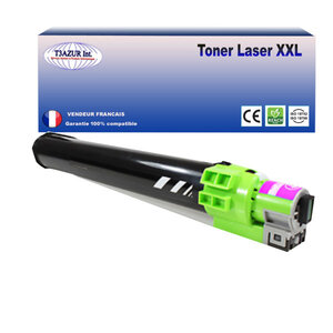 Toner compatible avec ricoh aficio mpc2000 mpc2500 mpc3000 mpc3000e remplace ricoh 888642) - magenta - 15 000 pages - t3azur