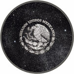 HOLO Diamond Dust Libertad 1 Once Argent Monnaie Mexico 2024