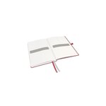 LEITZ Cahier COMPLETE A5 Petits Carreaux Rouge