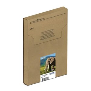 Cartouche epson t2438 xl eléphant easymail multiplack 6 couleurs