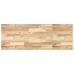vidaXL Dessus de meuble de salle de bain non traité bois d'acacia