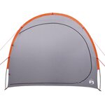 vidaXL Tente de rangement gris et orange imperméable