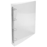 Classeur 4 Anneaux 30 Mm Polypropylène Crystal - A4 Maxi - Couleurs Assorties - X 20 - Exacompta