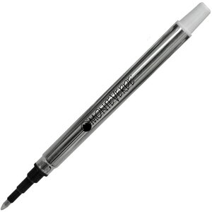 Blister 2 recharges roller noir pointe fine compatible avec sheaffer monteverde