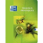 Cahier 24x32 40 pages Seyès+40 pages unies. travaux pratiques Couverture carte Oxford OpenFlex