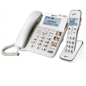 Amplidect combi 595 geemarc téléphone senior