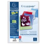 Protège-documents En Polypropylène Semi Rigide Kreacover® Chromaline 120 Vues - A4 - Couleurs Assorties - X 10 - Exacompta