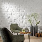 WallArt Panneaux muraux 3D 24 Pièces GA-WA09 carrés