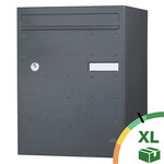 Boite à colis atout 1 porte gris anthracite