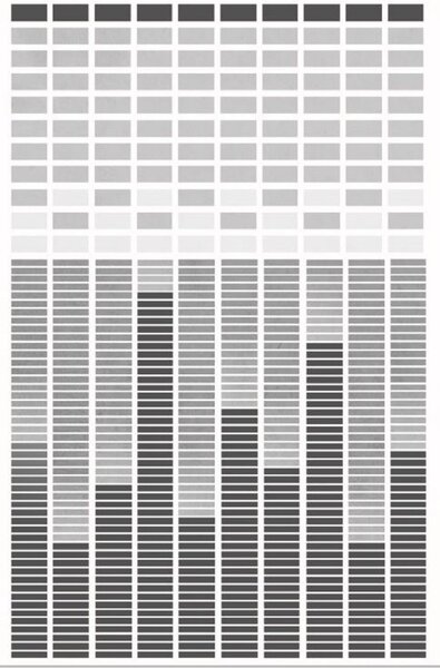 Tapis d'intérieur SONO 80 x 150 cm - Gris