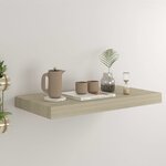 vidaXL Étagère murale flottante chêne 50x23x3 8 cm MDF