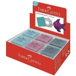 pack e 18 Gommes Mie de Pain Maléable Couleurs Trend FABER-CASTELL