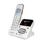 GEEMARC Téléphone sans fil grosses touches sénior AMPLIDECT 295 SOS-PRO - Avec Médaillon DECT d'appel d'urgence