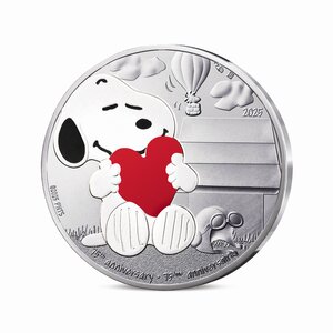 Snoopy Monnaie de 10€ Argent
