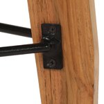 vidaXL Tabourets de bar lot de 2 bois d'acacia massif