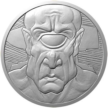 Pièce de monnaie en Argent 2 Dollars g 31.1 (1 oz) Millésime 2024 Mythological Creatures CYCLOPS