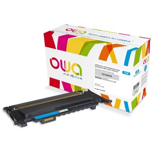 Toner d'encre remanufacturé, compatible pour SAMSUNG CLT-C4072S - Cyan