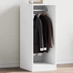 vidaXL Garde-robe blanc 48x41x102 cm bois d'ingénierie