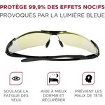 Lunettes Pro Gamer Konix Drakkar Sølarstenn