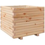 vidaXL Jardinière 60x60x49 5 cm bois de pin massif