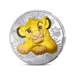 Disney Le Roi Lion - 30ème anniversaire - Monnaie de 10€ Argent Colorisée
