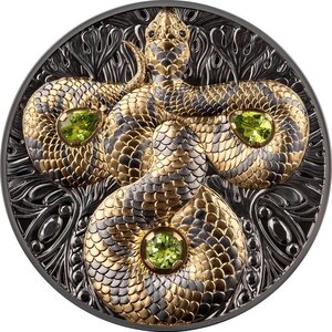 Monnaie SNAKE Bliss 5 Oz Argent 10$ Niue 2026 (PRÉCOMMANDE)