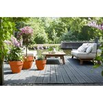 Pot de fleurs Rond VIBIA - Plastique Réservoir - Ø 40 - Terre cuite