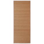 vidaXL Tapis en bambou 100x160 cm Marron