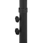 vidaXL Parasol de jardin double avec mât en acier Sable 600x300 cm
