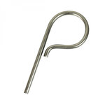 Lot de 20 pitons P Standard en inox 12 cm