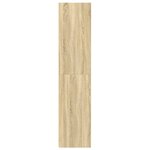 vidaXL Buffet haut chêne sonoma 70x41x185 cm bois d'ingénierie