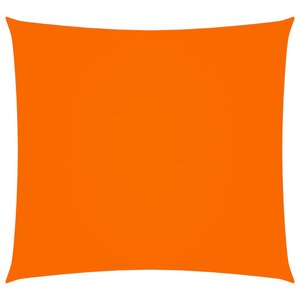 vidaXL Voile de parasol Tissu Oxford carré 7x7 m Orange