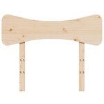 vidaXL Tête de lit 75 cm bois massif de pin