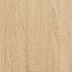 vidaXL Garde-robe Chêne sonoma 90x52x200 cm Bois d’ingénierie