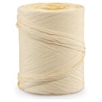 Bolduc effet raphia ivoire 15 mm x 200 m