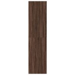 vidaXL Garde-robe chêne marron 50x50x200 cm bois d'ingénierie