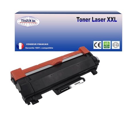 Toner compatible avec Brother TN2420 pour Brother MFC-L2730DW, L2732DW,  L2735DW, L2750DW - 3 000 pages - T3AZUR - La Poste