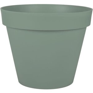 Pot de fleur rond - PLASTIQUE Ø 48 x 39 cm - 43 L - Vert laurier