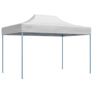 vidaXL Tente de réception pliable professionnelle 280x410x315 cm Acier Blanc