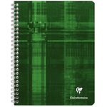 Cahier spiralé 17x22cm 100 pages séyès (grands carreaux) papier 90g Clairefontaine