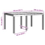 vidaXL Ensemble de Salle à Manger de Jardin 7 Pièces avec Coussins Blanc Rattan Poly