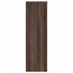 vidaXL Supports pour plantes 2 Pièces chêne marron bois d'ingénierie
