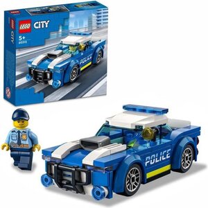 Lego 60312 city la voiture de police jouet pour enfants des 5 ans avec minifigure officier idée de cadeau série aventures