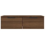 vidaXL Armoires murales 2Pièces Chêne marron 68x30x20cm Bois d'ingénierie