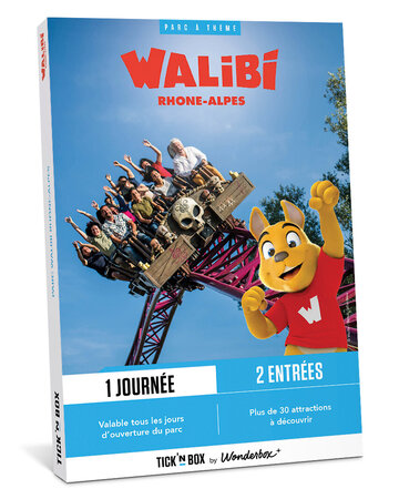 Coffret cadeau - ticketbox - walibi rhône-alpes