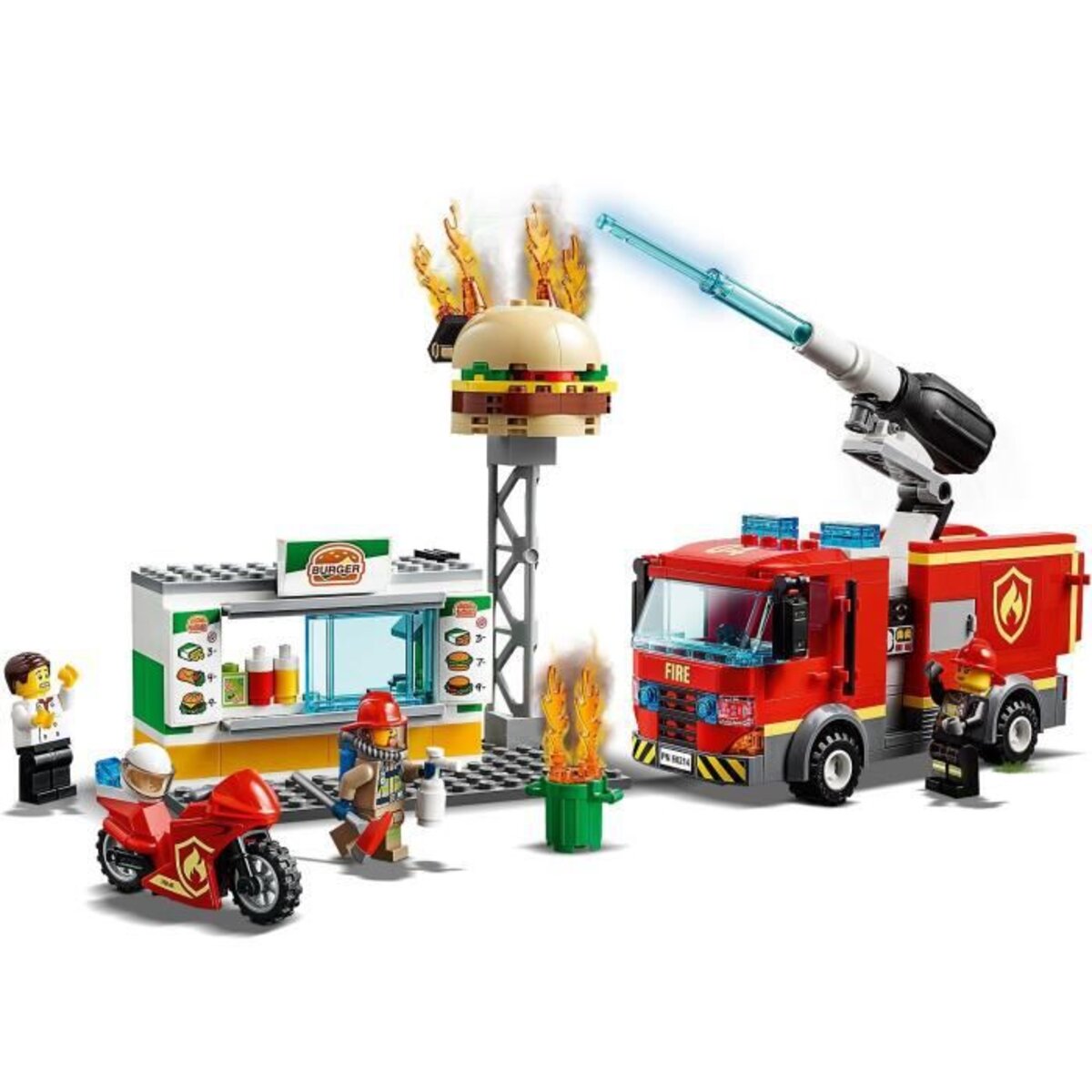 Lego Polybag City La voiture de Pompier (La Petite Brique)