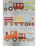 Tapis enfant 100 x 160 cm - Multicolore