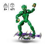 LEGO Marvel 76284 : Bouffon Vert à Construire - Figurine de Super-Méchant pour Enfants